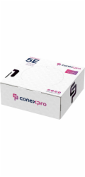 Kabel Conexpro UTP kabel venkovní, CAT5e, PE, 24AWG, 100m, černý