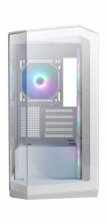 MSI MAG PANO M100R PZ/Micro ATX/Transpar./Bílá