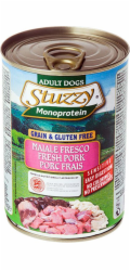 STUZZY pro psy Monoprotein Wieprzowe 400 g