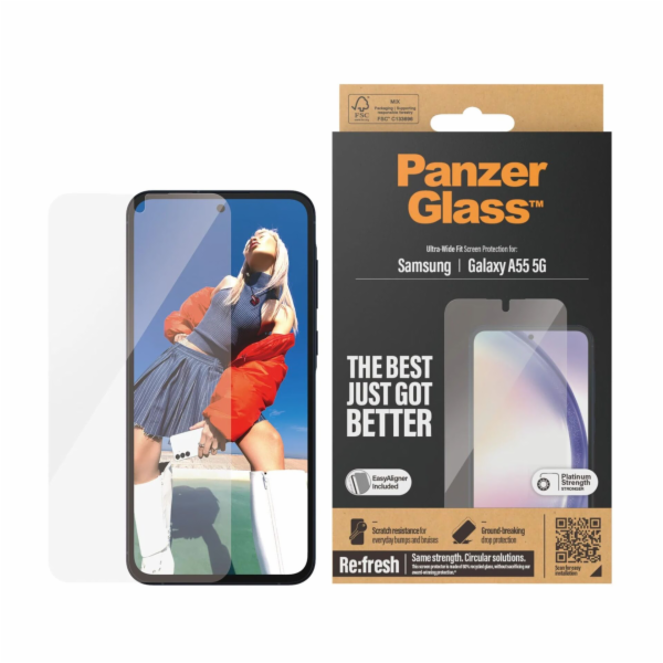 Ochranná fólie PanzerGlass, ultraširoký střih, ochranná f...