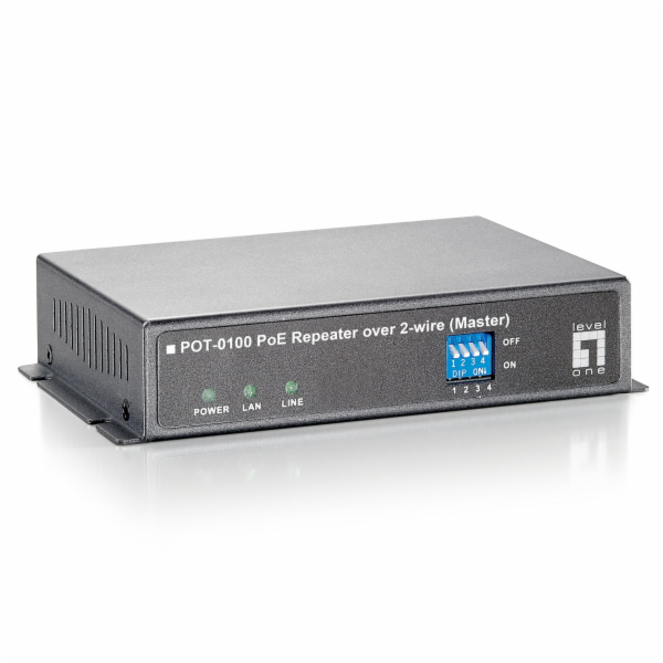 LevelOne POT-0100  PoE over 2-wire-Transmitter