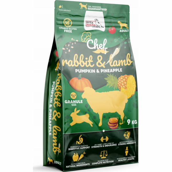 SYTA MICHA Chef Rabbit, lamb with pumpkin and pineapple -...