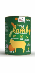 SYTA MICHA Chef Jehněčí se zeleninou - mokré krmivo pro psy - 400g