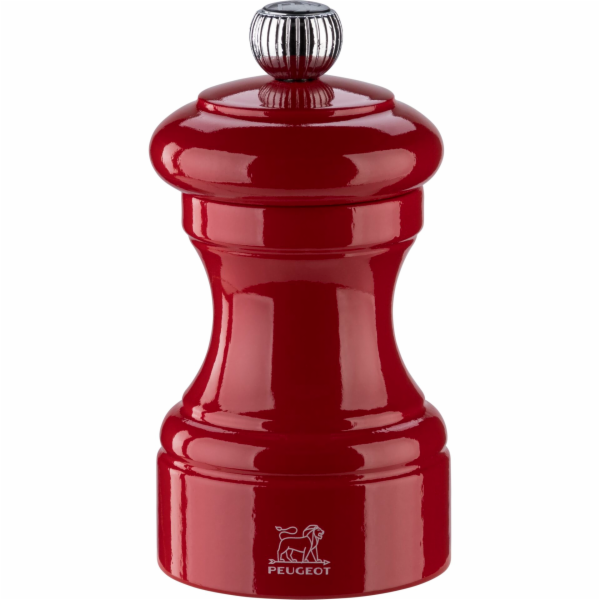 Peugeot Bistro pepper mill  10 cm passion red lacquered wood
