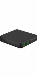 goobay USB-C víceportová stolní nabíječka, PD, GaN, 65 wattů