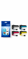 Brother - 4-balení - černá, žlutá, azurová, purpurová - originální - inkoustová cartridge