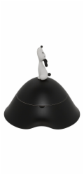 Alessi Dog Bowl Lula black  AMMI19 B