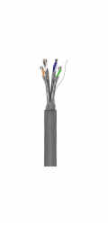 Goobay Síťový kabel Cat.6, S/FTP (PiMF) (šedý, 305 metrů)
