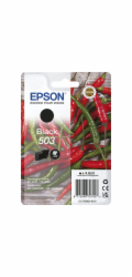 Epson 503 - 4.6 ml - černá - originální - blistr - inkoustová cartridge - pro EPL 5200; RIP Station 5200; WorkForce WF-2960