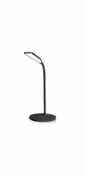 NEDIS LED lampička/ Qi nabíjení/ 15 W/ 100-240V/ přirozená, studená, teplá bílá/ stmívatelná/ 350lm/ 2700 - 6500K/ černá