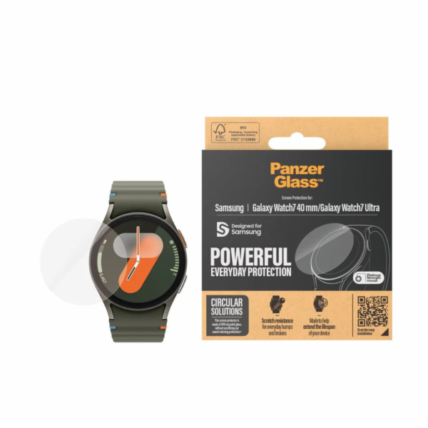 PanzerGlass Screen Protector  Galaxy Watch7 40mm Watch U UWF