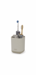 Joseph Joseph EasyStore Matt  Ecru Toothbrush Holder