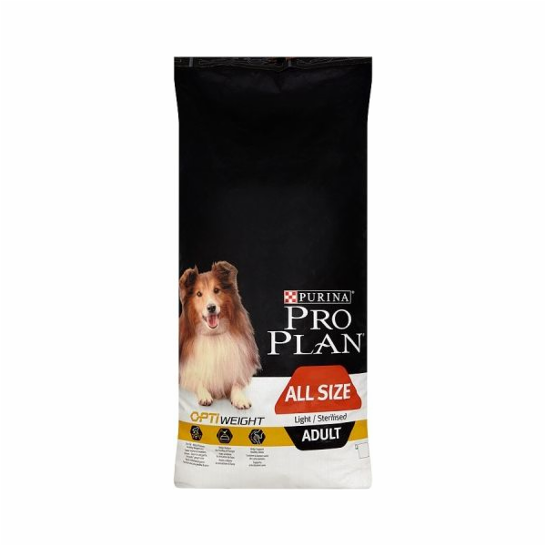 PURINA Pro Plan Light Sterilised All Sizes Adult - suché ...