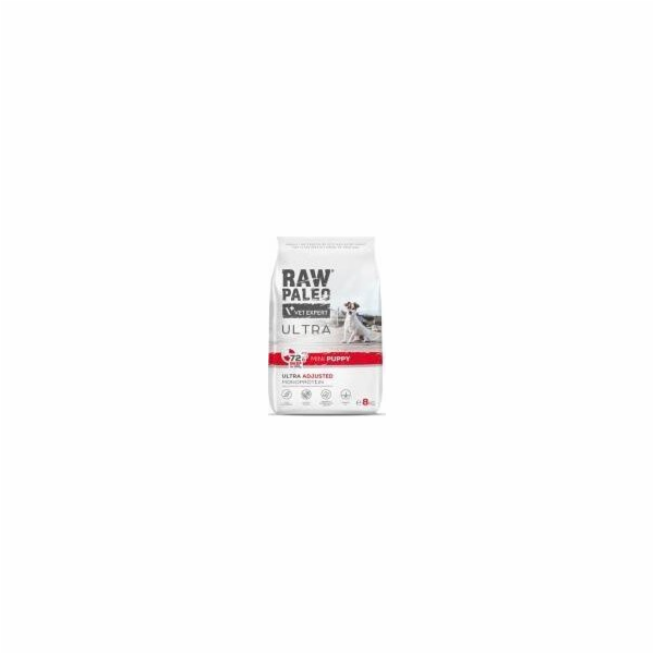 VETEXPERT Raw Paleo Ultra Mini Puppy Mono Beef - suché kr...