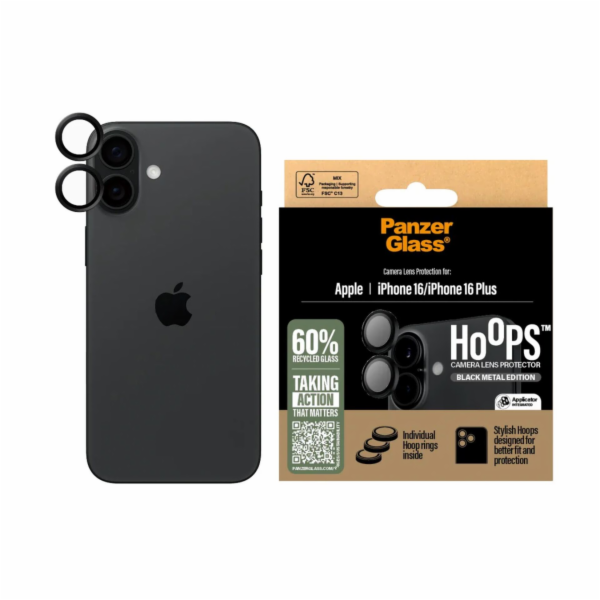 PanzerGlass Hoops - Chránic na objektiv pro mobilní telef...