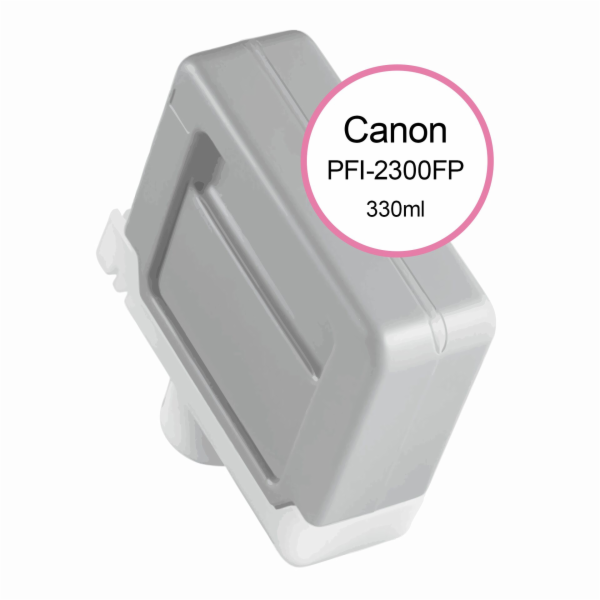Canon PFI-2300 nápln fluorescent  ruzova 330 ml