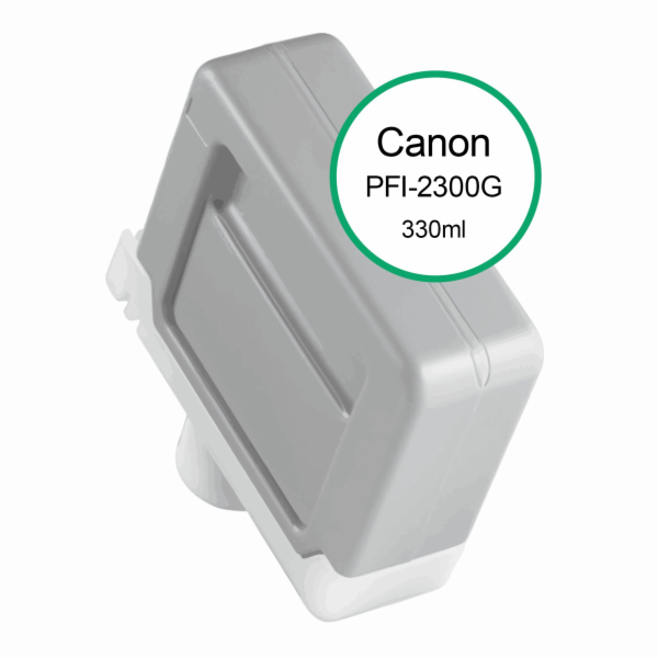 Canon PFI-2300 ink. napln zelená  330 ml