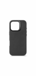 Decoded Leather Backcover  iPhone 16 Pro Black