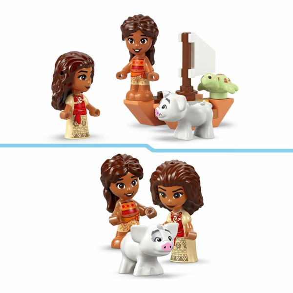 LEGO 43260 Zábavná stavebnice Ostrov princezny Moany od D...