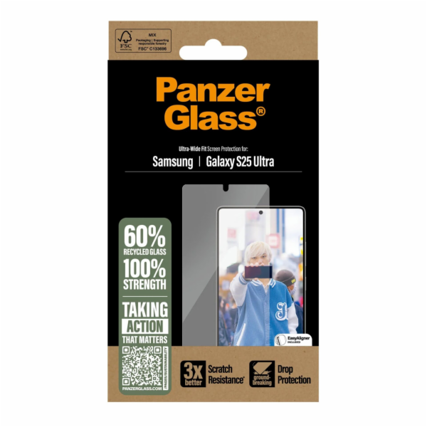 PanzerGlass Screen Protector  Samsung Galaxy S25 Ultra UWF