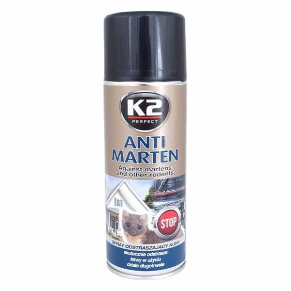 Sprej na ochranu kabeláže proti hlodavcům a kunám K2 400ml