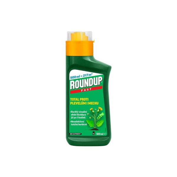 Koncentrát Roundup Fast, proti plevelu, 500 ml