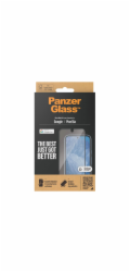 PanzerGlass - Ochrana obrazovky pro mobilní telefon - ultra široký tvar - sklo - barva rámu cerná - pro Google Pixel 8a