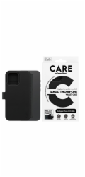 CARE by PanzerGlass Tango - Pouzdro s klopou pro mobilní telefon - dvou-v-jednom - kompatibilita s MagSafe - polykarbonát, polyuretanová kuže