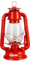 Lampáš, 300 mm, petrolej, červený