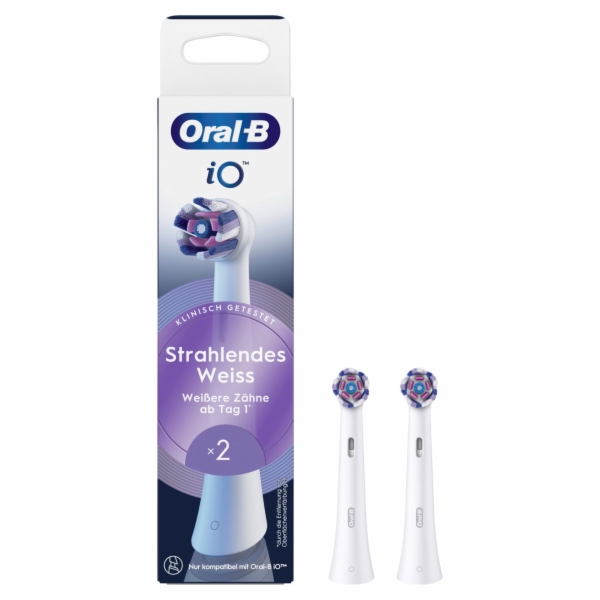 Braun Braun Oral-B iO Radiant White 2-balení, hlavice kar...