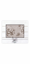 ZEP Arial Horizontal       13x18  Wood Portrait white XD757H