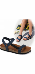 FOOTWEAR HEAVEN AD MED MF230091007 VELIKOST. 44 BARVA MODRÁ