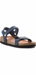 FOOTWEAR HEAVEN AD MED MF230091007 VELIKOST. 40 BARVA MODRÁ