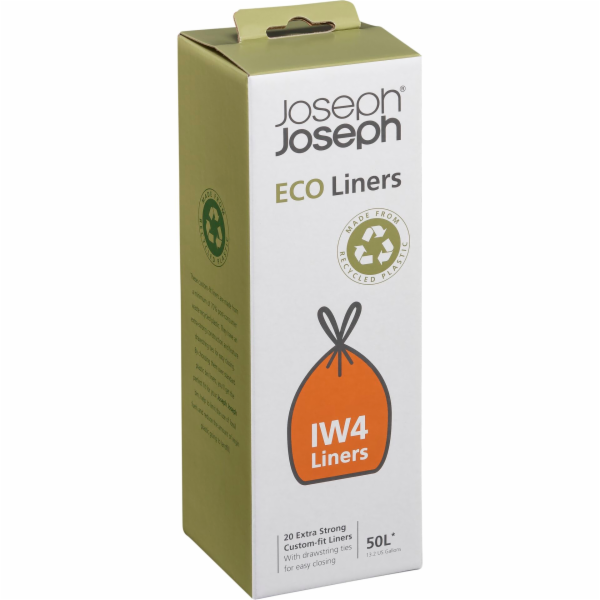 Joseph Joseph IW4 50L Grey  Recycled Bin Liners