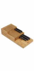 Joseph Joseph DrawerStore Bamboo  Large 2-tier Knife Organiser