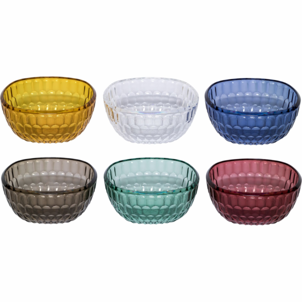Guzzini VANITY Set of 6 Serving  Cups 12cm Assorted Colors