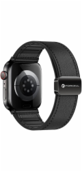 Řemínek ForCell pro Apple Watch Forcell F-Design FA21 38 / 40 / 41 mm černý