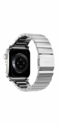 Nomad řemínek pro Apple Watch 44-49 mm - Steel Band/Silver Hardware