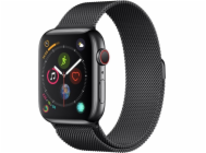 Devia Apple Watch Elegant Series Milanese Loop 44/45/46mm - Space Black