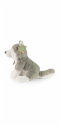 Rappa Plyšový pes husky sedící 23 cm SOFT COLLECTION, ECO-FRIENDLY