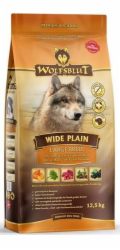 WOLFSBLUT Wide Plain Large Breed Horse with sweet potatoes Mono - suché krmivo pro psy - 12,5kg