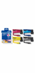 Brother LC527 Value Pack - 4-balení - cerná, žlutá, azurová, purpurová - originální - závesný box - inkoustová cartridge - pro Brother MFC-J4350DW, MFC-J4550DW, MFC-J6760DW