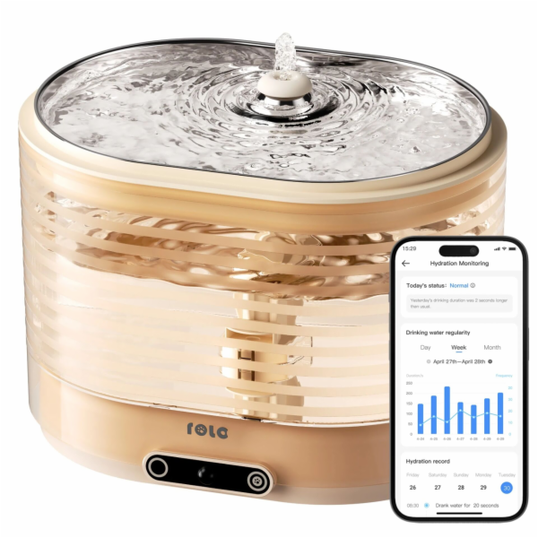 Enabot ROLA Fountain Wireless  Cat Water Fountain