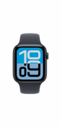 Apple Watch SE 3 GPS 44mm Midnight Aluminium Case with Midnight Sport Band - M/L