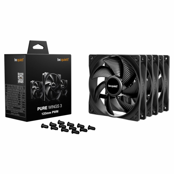 be quiet! Pure Wings 3 120mm PWM  3-Pack