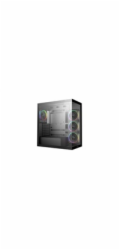 DEEPCOOL Case CG580 4F V2, ATX, Průhledná bočnice, 4x120mm ARGB, černá