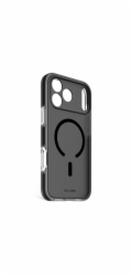 Decoded DropTec Transparent  Backcover iP 17 Pro Max Black