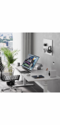 Alogic ASPEKT Omni Fold Stand  Mac Mini for 32" Monitor Silver