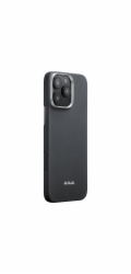 Pitaka MagEZ Case 6 600D for  iPhone 16 Pro Black/Grey Twill