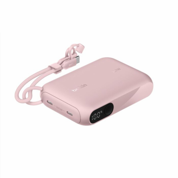 Belkin Boost Charge Powerbank 10K with Display - Pink